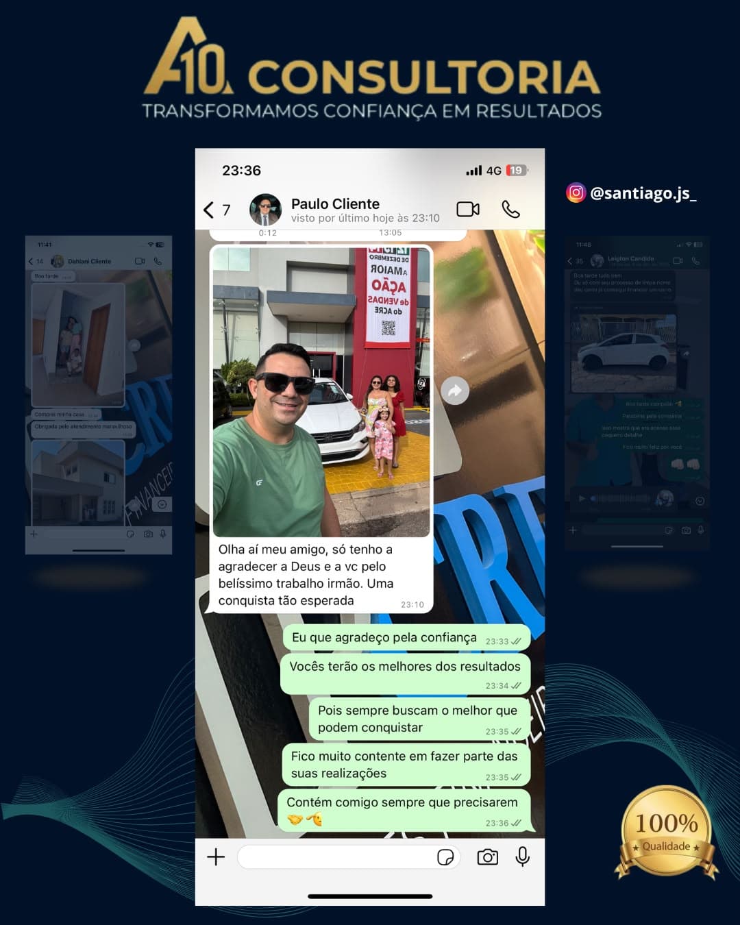 Feedback de cliente A10 Consultoria 5